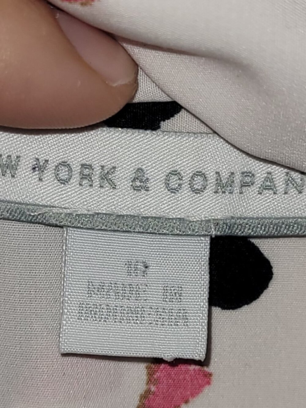 New York & Company Size 10 Button Down Blouse - Picture 6 of 7